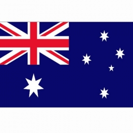 Vlag Australie - Polyester -  1 x 1,5 meter