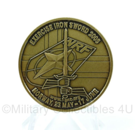 Nederlandse Defensie coin - exercise Iron Sword 2005 1 GE NLD Corps - origineel