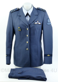 KLU Luchtmacht dames DT uniform set met parawing uit 2007 - rang Luitenant- Kolonel- maat 36 - origineel