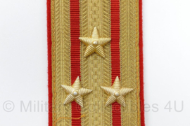 Russische USSR officiers epauletten - afmeting 6 x 16,5 cm - origineel