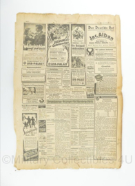 WO2 Duitse krant 8 Uhr Blatt Illustrierte Abendzeitung 30 oktober 1941 - 47 x 32 cm - origineel