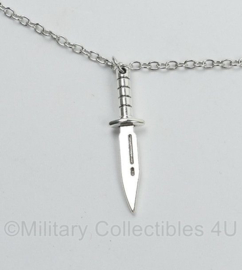 Halsketting met Combat knife - nieuw gemaakt