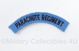Britse leger mini Parachute Regiment shoulder title - 8,5 x 3 cm - replica