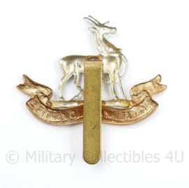 WO2 Britse Cap badge Royal Warwickshire Regiment - 5,5 x 5,5 cm - origineel