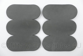 Defensie UBAC elleboog pads PAAR - 19 x 0,5 x 14 cm - nieuw in de verpakking - origineel