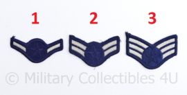 USAF Air Force rang emblemen paar - origineel