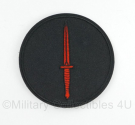 KCT Korps Commandotroepen embleem met klittenband - diameter 7,5 cm - onofficieel model