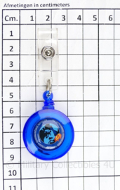 Defensie keycord houder met Defensie 103 Intelligence surveillance target acquisition reconnaissance battalion ISTAR - 8,5 x 3 cm - origineel