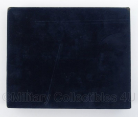 Italiaanse leger wandbord / plaque  in geschenkdoos - afmeting totaal 28 x 23 x 3,5 cm - origineel