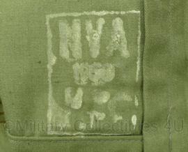 DDR NVA Fallschirmjäger gevechtsuniform, jas met broek in Strichtarn camo - topstaat - meerdere maten - origineel