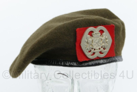 KL Nederlandse leger NATRES Nationale Reserve baret 1988 - maat 56 - maker Hassing BV - gedragen - origineel