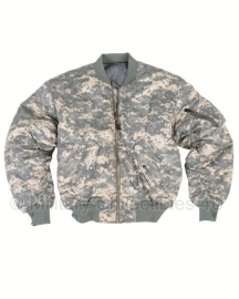 US flight jacket MA1 - ACU camo - XL of XXL