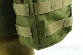 Plate Carrier Warrior Assault Systems DCS Green met 2 utility pouches  - origineel