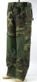 Korps Mariniers trilaminaat waterproof camo broek - ZELDZAAM proefmodel met versterkte kniestukken - ONGEBRUIKT - meerdere maten - origineel