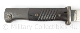 WO2 Duitse K98 bajonet met schede P. Weyersberg - 40 cm lang - origineel