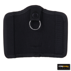 Koppel sleutelhanger houder - zwart - 100% Cordura - DP209