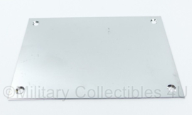 Defensie spiegel vierkant voor schroefbevestiging - 21,5 x 15 cm - origineel