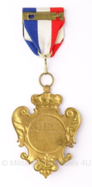 KMAR onderscheidings medaille - 2de prijs 1ste divisie KMAR -  origineel