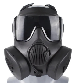 FM50 Decoratief gasmasker met smoke glazen (beschermt niet)