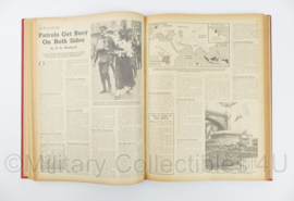 The War: A Weekly Illustrated Survey of the Second Great War Vol. I verzamelboek - 26 x 2 x 34,5 cm - origineel