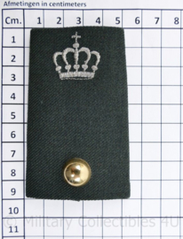 DT2000 epauletten paar Adjudant - Onderofficier instructeur - 9 x 5 cm - origineel