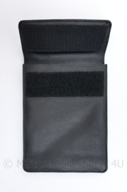 Zwarte koppeltas spatwaterdicht - NIEUW in verpakking -  13,5 x 18 x 3 cm. - origineel