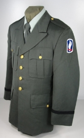 US Army Class A jacket - Officiers versie - 60'er jaren - donkergroen - meerdere maten - origineel