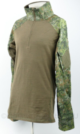 Combatshirt Fr NFP Green Perm Brandwerend met permetrine bruine body - model 2021 tot heden - maat Large - nieuw in verpakking - origineel