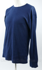 Defensie NOMEX onderhemd brandwerend Heren donkerblauw - maat 6 - gedragen - origineel