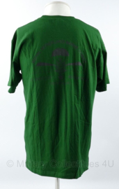 Korps Mariniers RNLMC Eerste mariniers Bataljon T shirt groen - medium - nieuw -  origineel