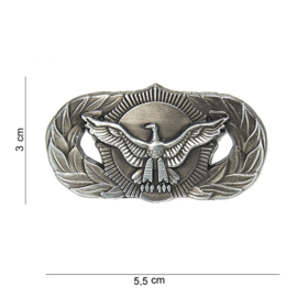 US Army Eagle insignia metaal - 3 x 5,5 cm