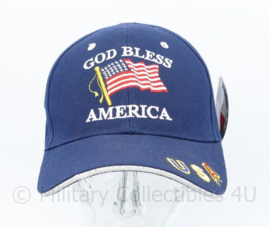 Baseball cap God Bless America USA - one size - merk Lone Star - NIEUW - origineel