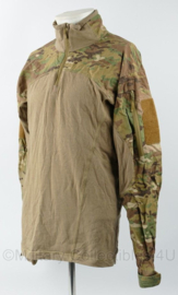 Nederlands leger NFM Garm Combat Shirt FR multicamo ubac -maat Large - gedragen - origineel