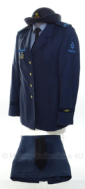 KLU Luchtmacht DT uniform SET dames met DT hoed - maat 40 - origineel
