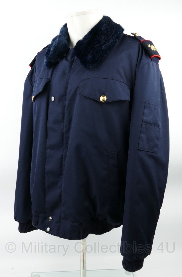 Nederlandse brandweer parka met voering - maat Large - origineel
