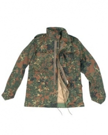 US Field Jacket with liner M65 FLECKTARN