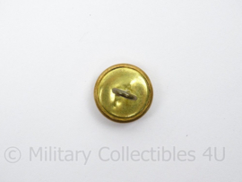 PTT Knoop - goudkleurig - doorsnede 1,6 cm - per stuk - origineel