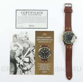 Duitsland Schnellkampfgeschwader 210 Destroyer BF 110 horloge - diameter uurwerk 4 cm - replica