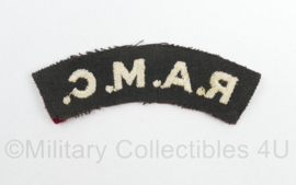 Britse leger Royal Army Medical Corps shoulder title - 9 x 3,5 cm - origineel