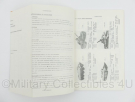 KL Nederlandse leger Opleidings- en Vormingsintructie ALG 007 Warschau Pact Organisatie en Optreden 1982 - origineel