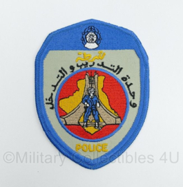 Embleem Algerian Unites republicaines de securite - 12,5 x 9,5 cm - origineel