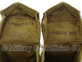 1 PAAR Britse Bren Gunner's Magazine  pouch Utility Pouch Magazijntassen borst model - origineel WO2