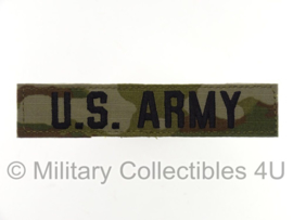 US Army OCP multicamo branch tape/naamlint met klittenband - nieuw gemaakt