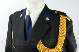 Nederlandse Politie Ceremonieel Tenue uniform set Hoofdagent - met nestelkoord en brevet - maat 52 - origineel