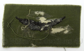 US Army BDU borst wing - subdued - afmeting 9,5 x 5,5 cm - Origineel