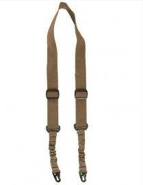 Tactical carry strap voor wapens Double attachment Weapon Sling - Coyote