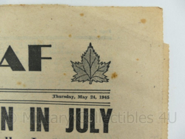 Krant Maple Leaf - 24 June 1945 -  origineel