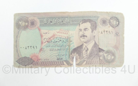 Irakees briefgeld Central Bank of Iraq 250 Dinars Saddam Hussein - origineel