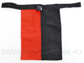 Nederlands leger halsdoek Opleidingscentrum Artillerie  - rood/zwart -  origineel