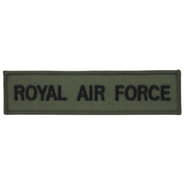 RAF Royal Air Force naamlint 14 x 3,5 cm.  ongebruikt - origineel